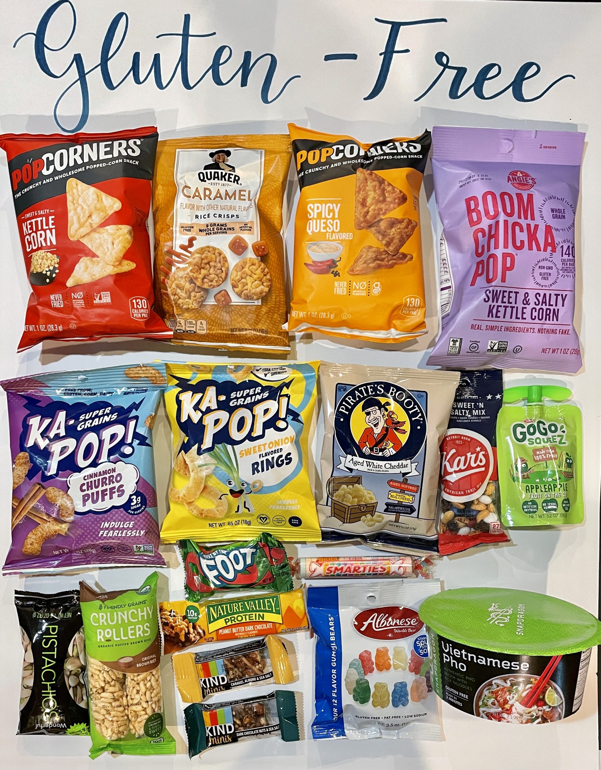 Gluten Free Snack Box Cards2College Shop Packaged With LOVE 